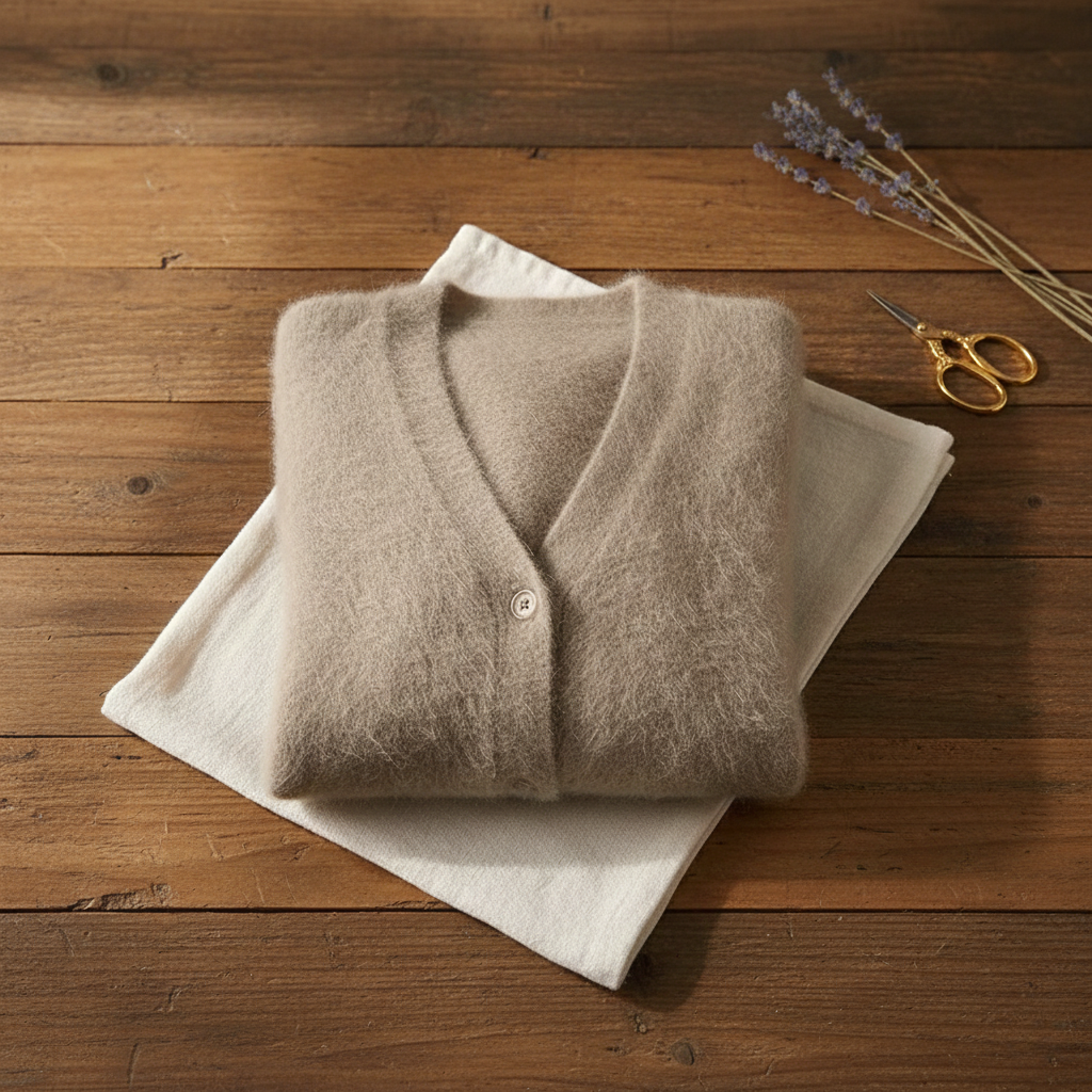 Cotton V-Neck Cardigan