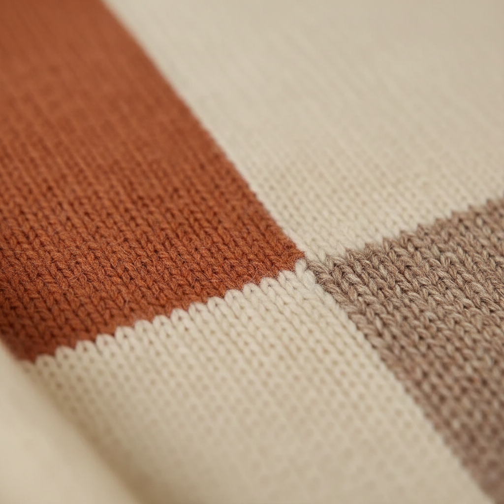 Cotton Turtleneck in Earth Tones