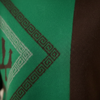 Cotton Sweater Orange with Graphic Details