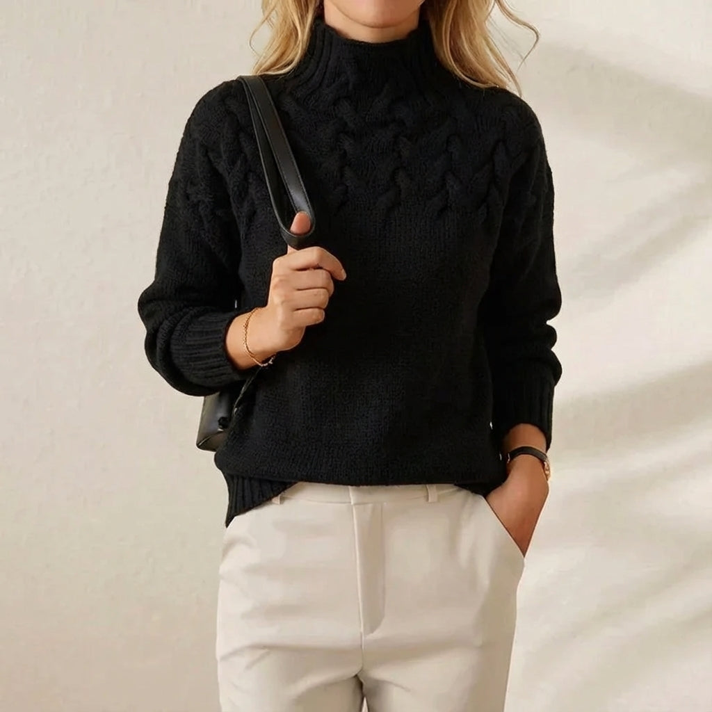 Cashmere Cable Knit Sweater
