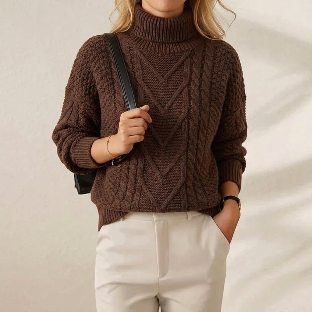 Cashmere Cable Knit Sweater