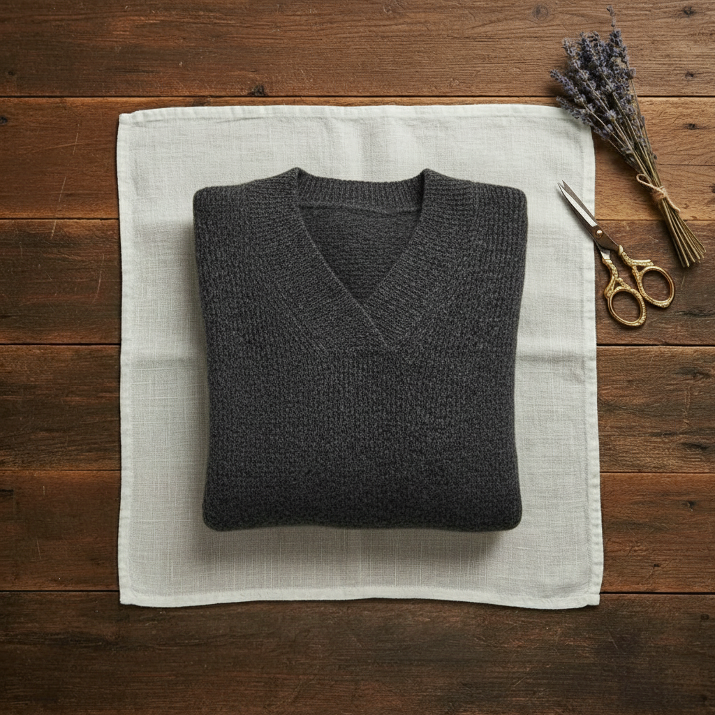 Cashmere V-Neck Sweater