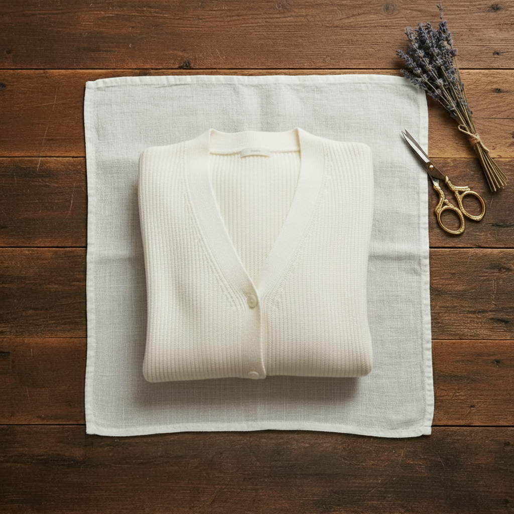Cashmere Longline Button Cardigan