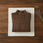 Cashmere Cable Knit Turtleneck