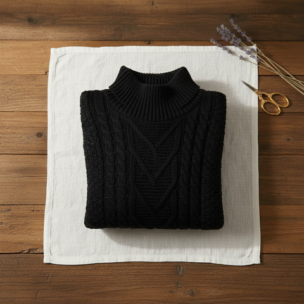 Cotton Cable Knit Sweater