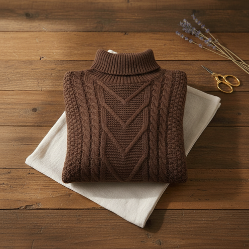 Cashmere Cable Knit Sweater