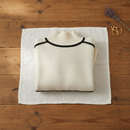 Cashmere Knitted Block Sweater