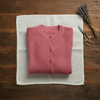 Cashmere Collared Cardigan Sweater