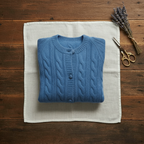 Cashmere Cable Knit Cardigan